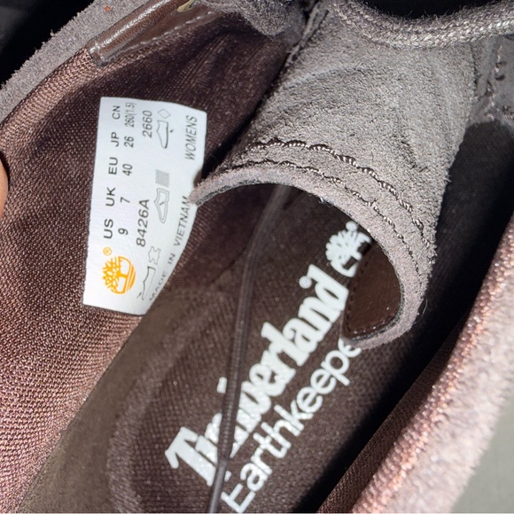 Timberland Women’s Earthkeepers Glancy Chukka Ankle Boots Heels brand new Size 9 - Picture 5 of 5